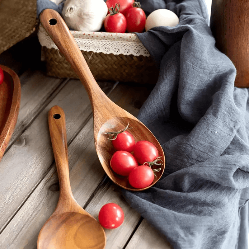 PuraHavens™ Premium Teak Wood Utensils